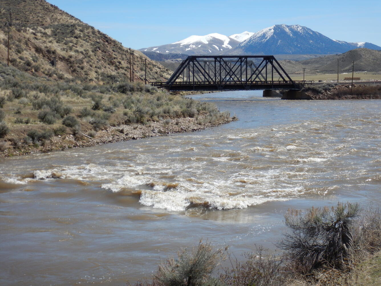 Humboldt River at Palisade, Nevada