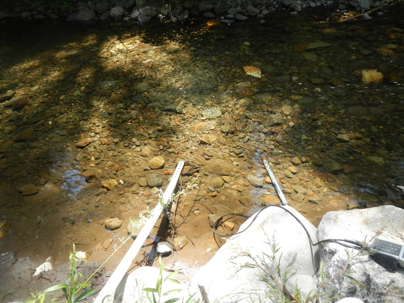 Water-quality sondes in General Creek near Lake Tahoe, CA