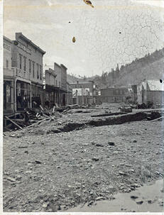 Flood in Deadwood 