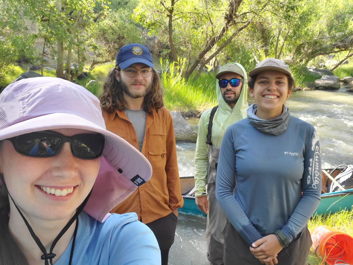 Christopher Jenney, a M.S. student at the Arizona Cooperative Fish and Wildlife Research Unit 