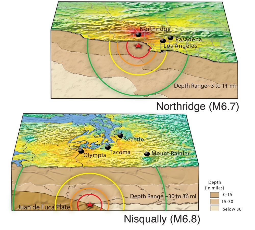 What is the Richter scale and which areas are most vulnerable to quakes?