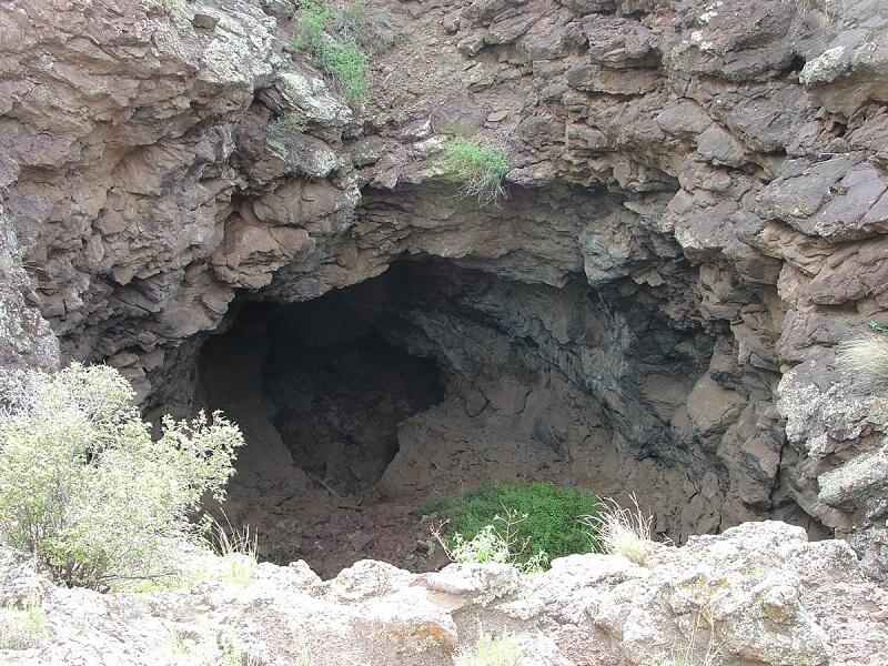 This is a photo of the western pit of the Double Sinks.