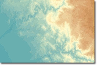 Elevation of the Conterminous United States at 100 Meter Resolution