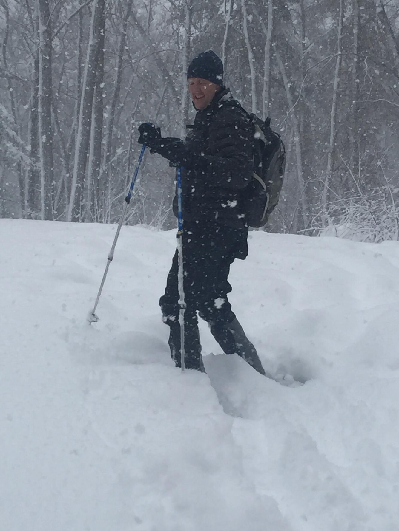 Photo of hydrologist, Matt Ely