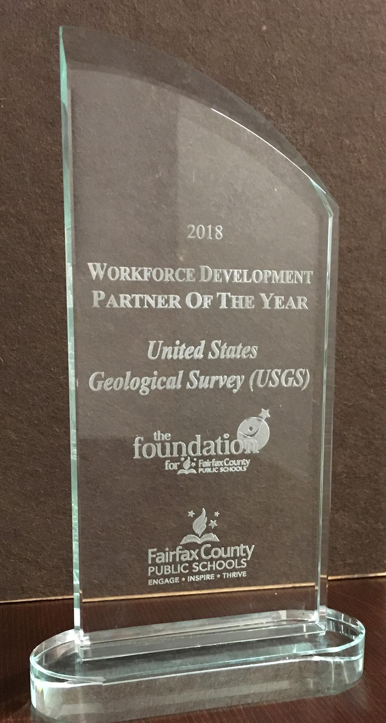 Workforce Development Partner of the Year Award