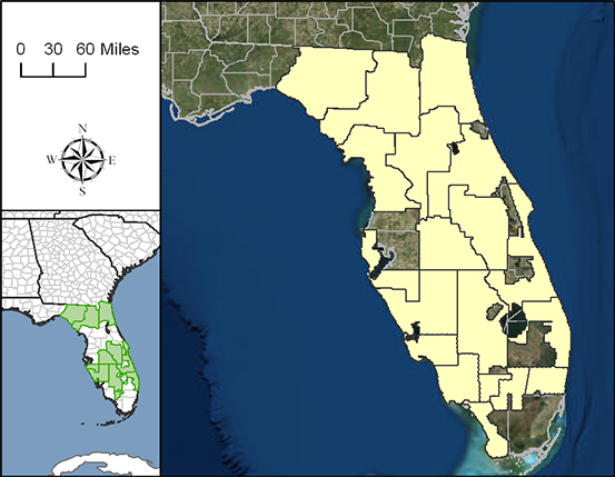 Lidar acquisition blocks for Florida