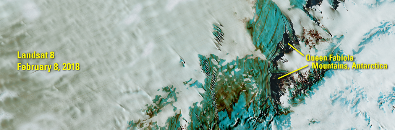 Queen Fabiola Mountains in Antarctica