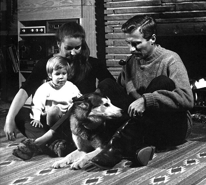 Baerbel, husband Ivo, and daughter Maya