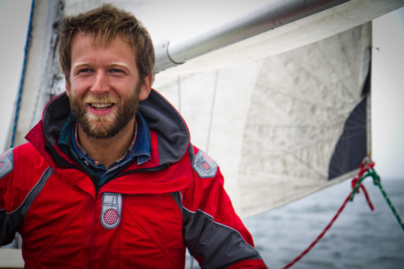 A photo of USGS WERC geographer Jonathan Felis