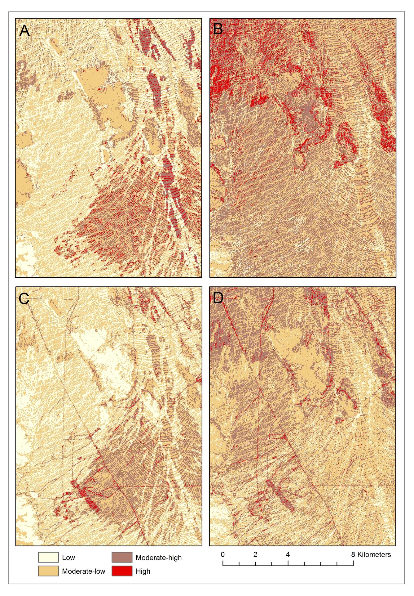 An image depiction how remote sensing is used to sense soil erosion