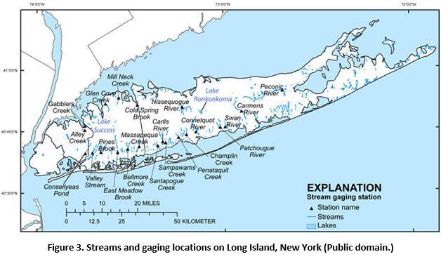 map of Long Island