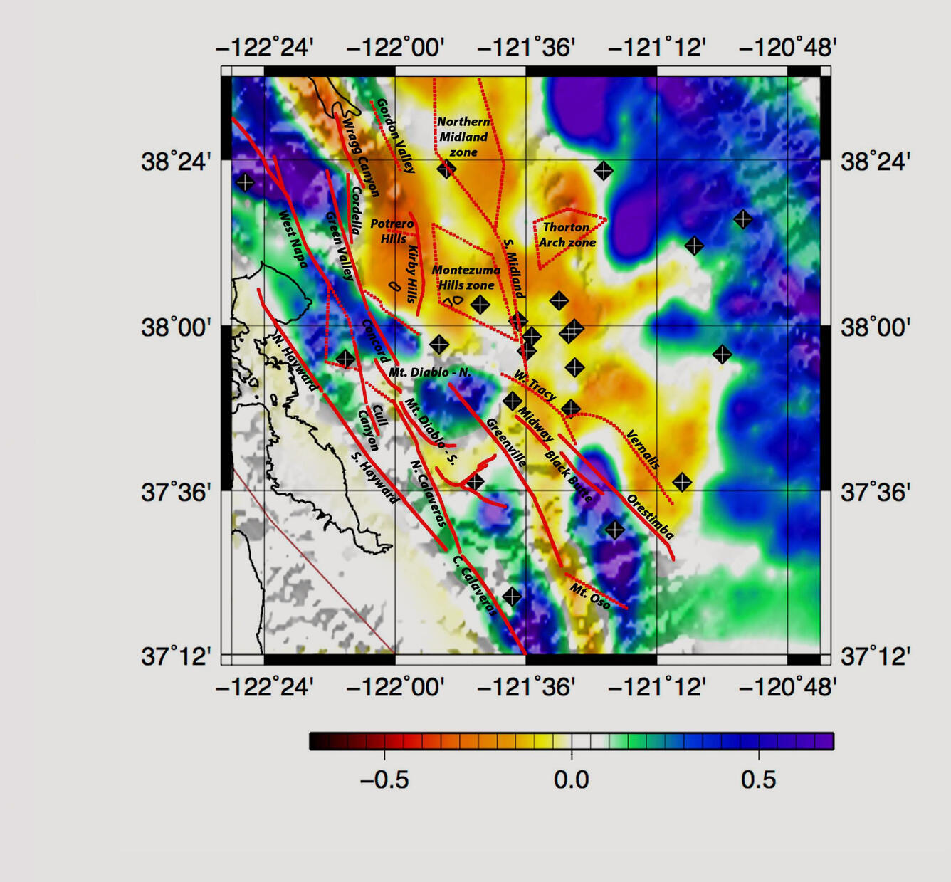 Fletcher et al 2014 BSSA faults