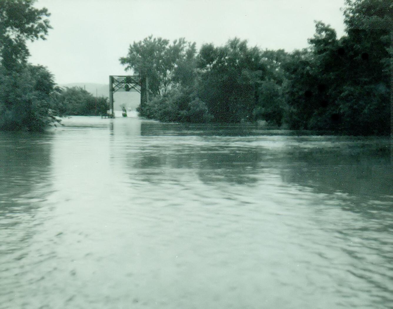 Flood at White Rock Creek