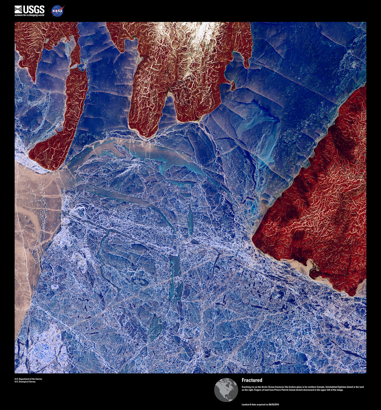 Earth As Art image Fractured
