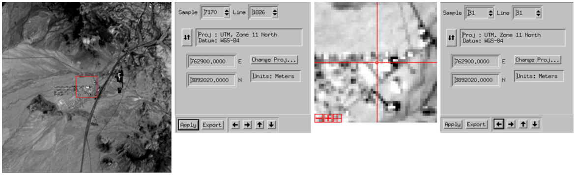 Landsat Ground Control Point (GCP) Sample to help understand structure