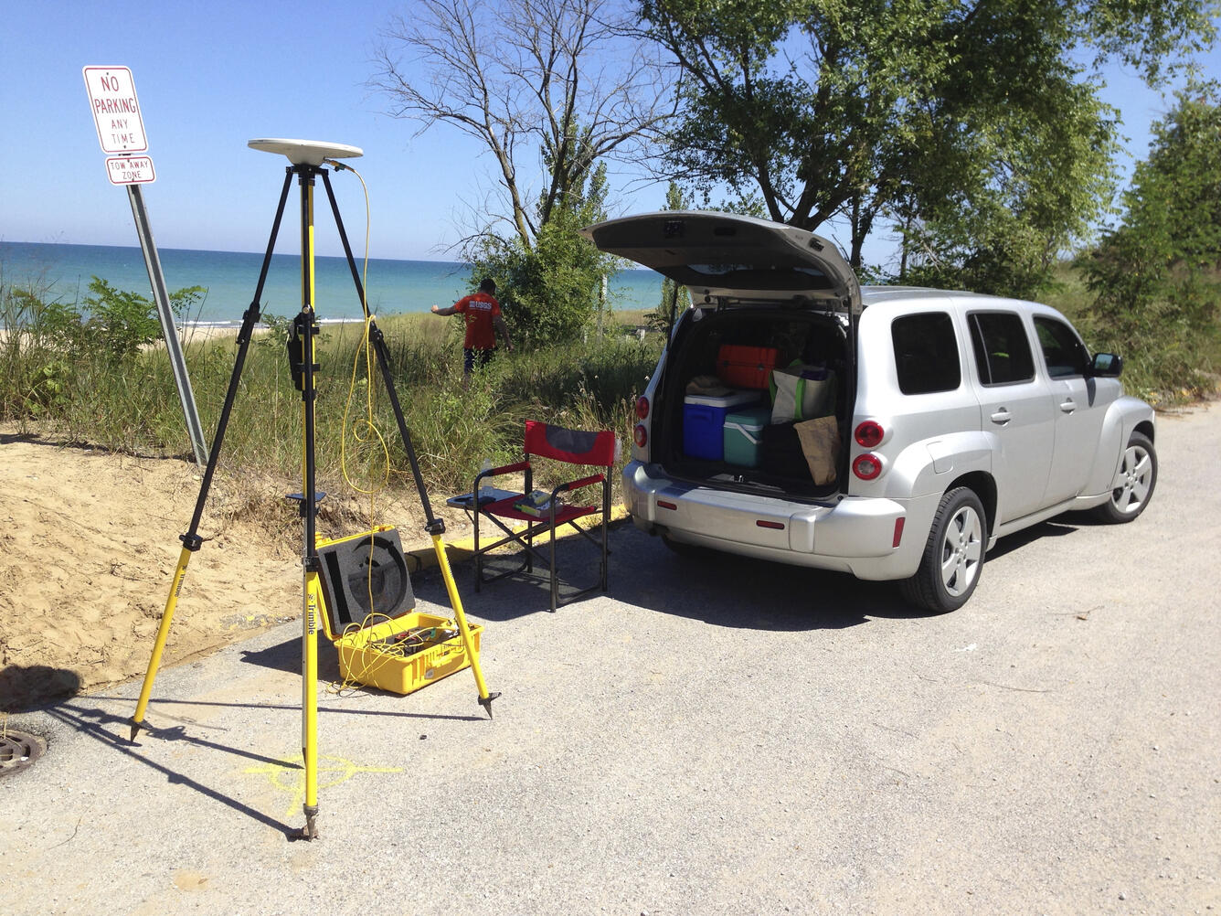 GPS measurement Indiana Dunes 2