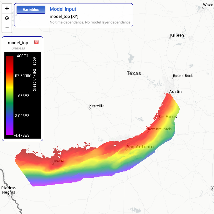 GWWebFlow model output for SIR 2015-5081