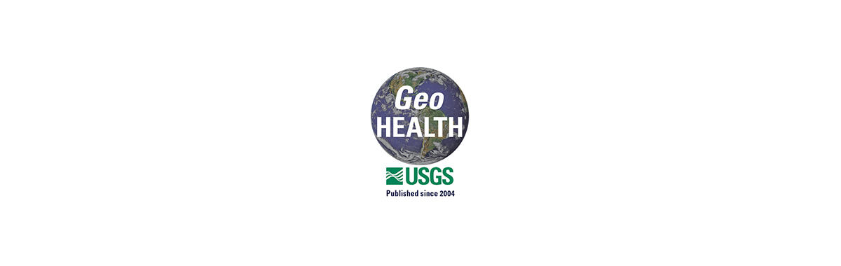 USGS GeoHEALTH logo with globe