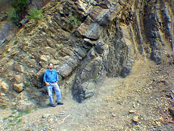 This is a photo of the Taconic Unconformity.