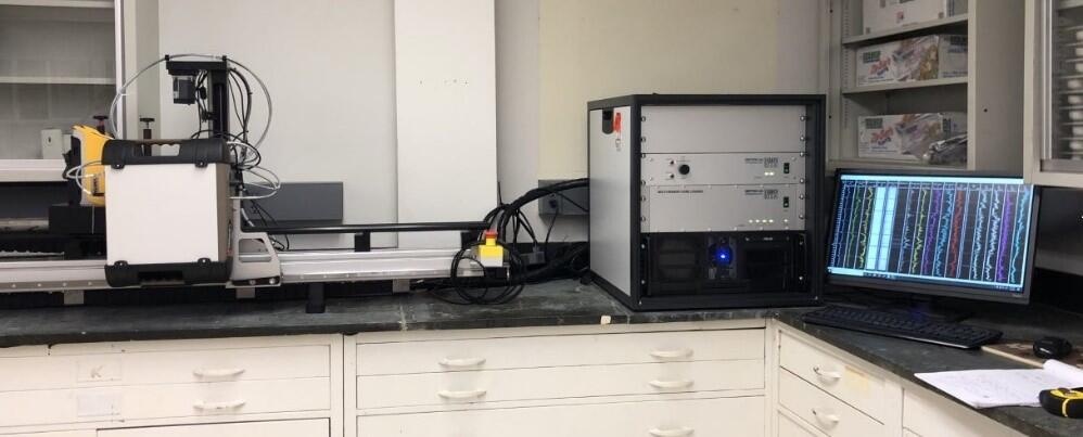 Geotek MSCL-XZ Benchtop Setup