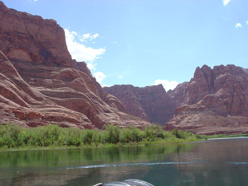 This is a photo of Echo Falls Canyon.