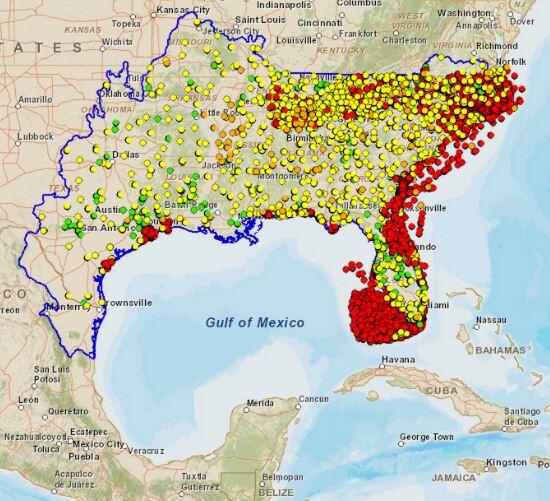 thumbnail for the Global Change Monitoring Portal showing areas of study