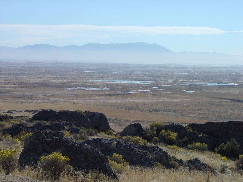 This is a photo of a view from the East Grade Auto Tour route.