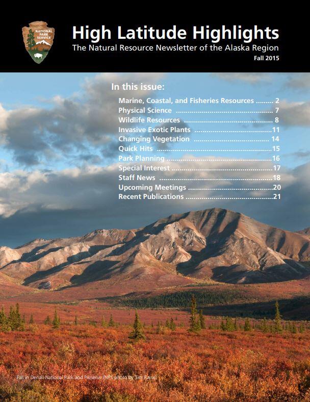 Cover of High Latitude Highlights Newsletter 