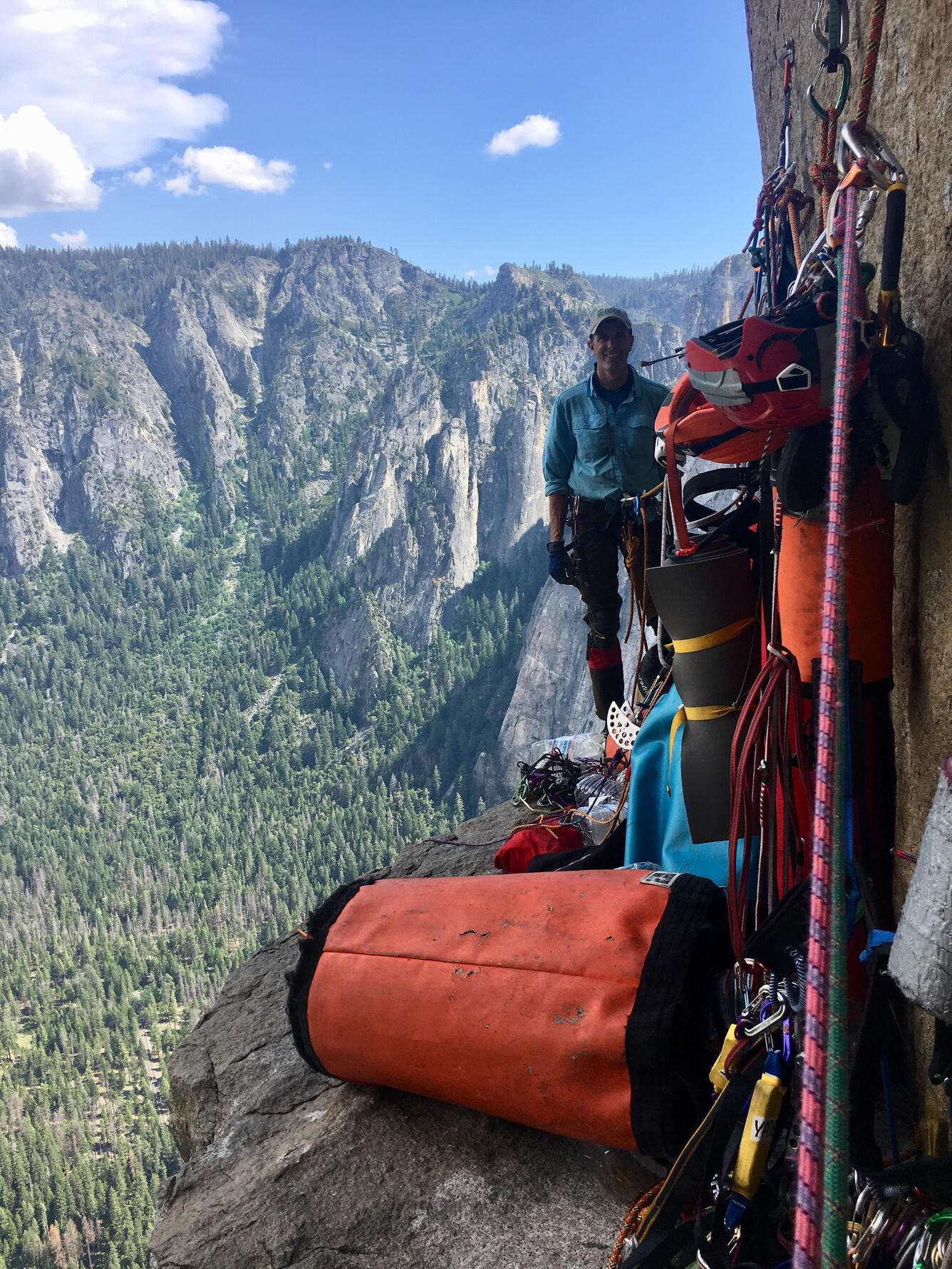 Top of perch 19, El Capitan (The Bizmark)