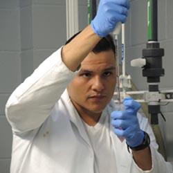 Measuring virus for a Chinook salmon infection experiment