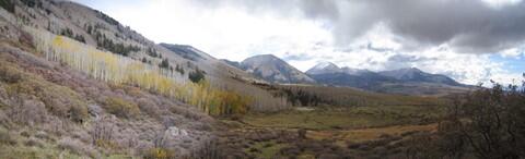 NDT - Hiking on Crags Trail