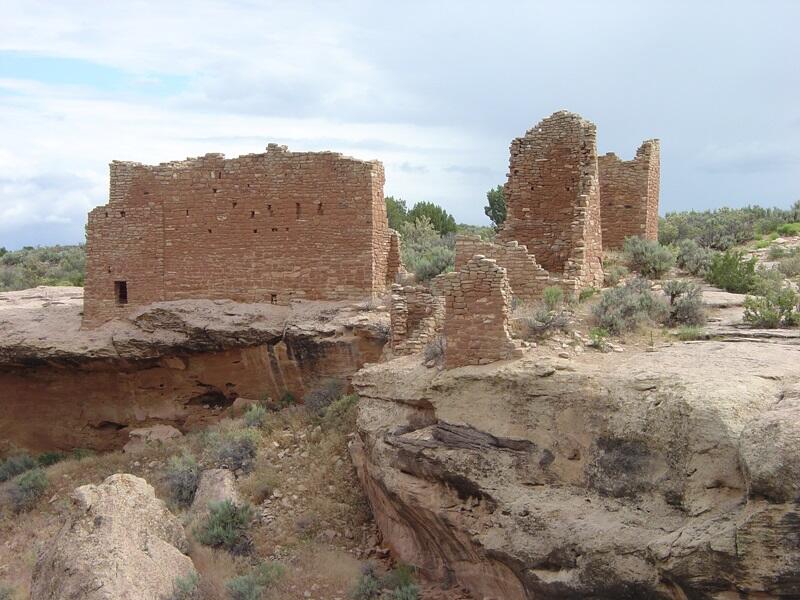 This is a photo of Hovenweep Castle.