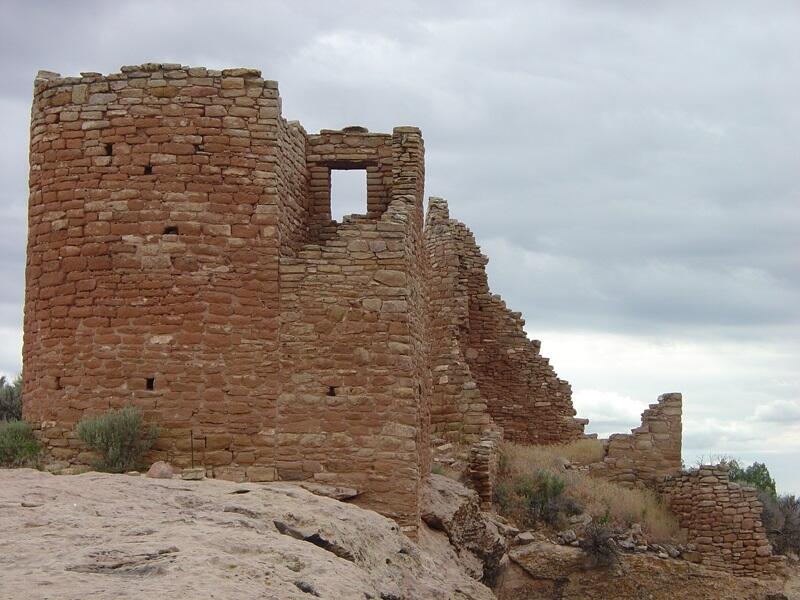 This is a photo of Hovenweep Castle.