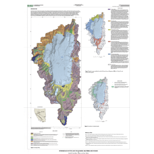 Hydrogeologic Groupings of the Lake Tahoe Basin