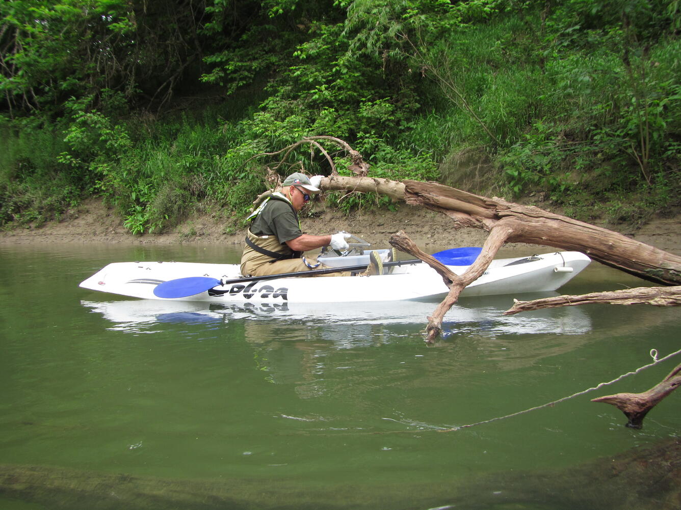 Streamed sediment sampling