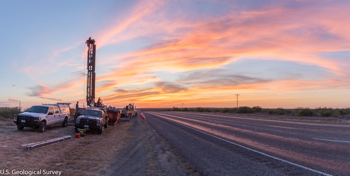 Geophysics drill rig