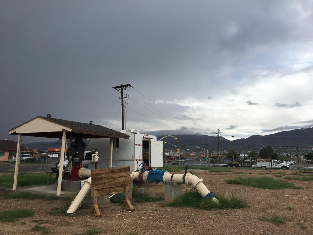 Well near El Paso, Texas