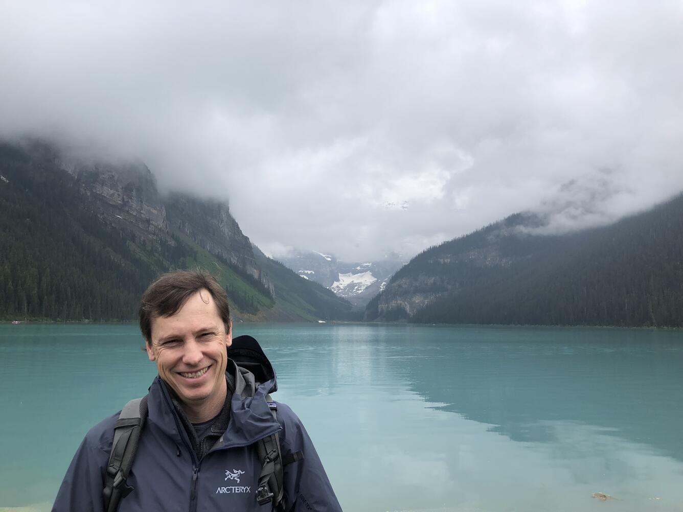 Photo of geologist Peter M Valley