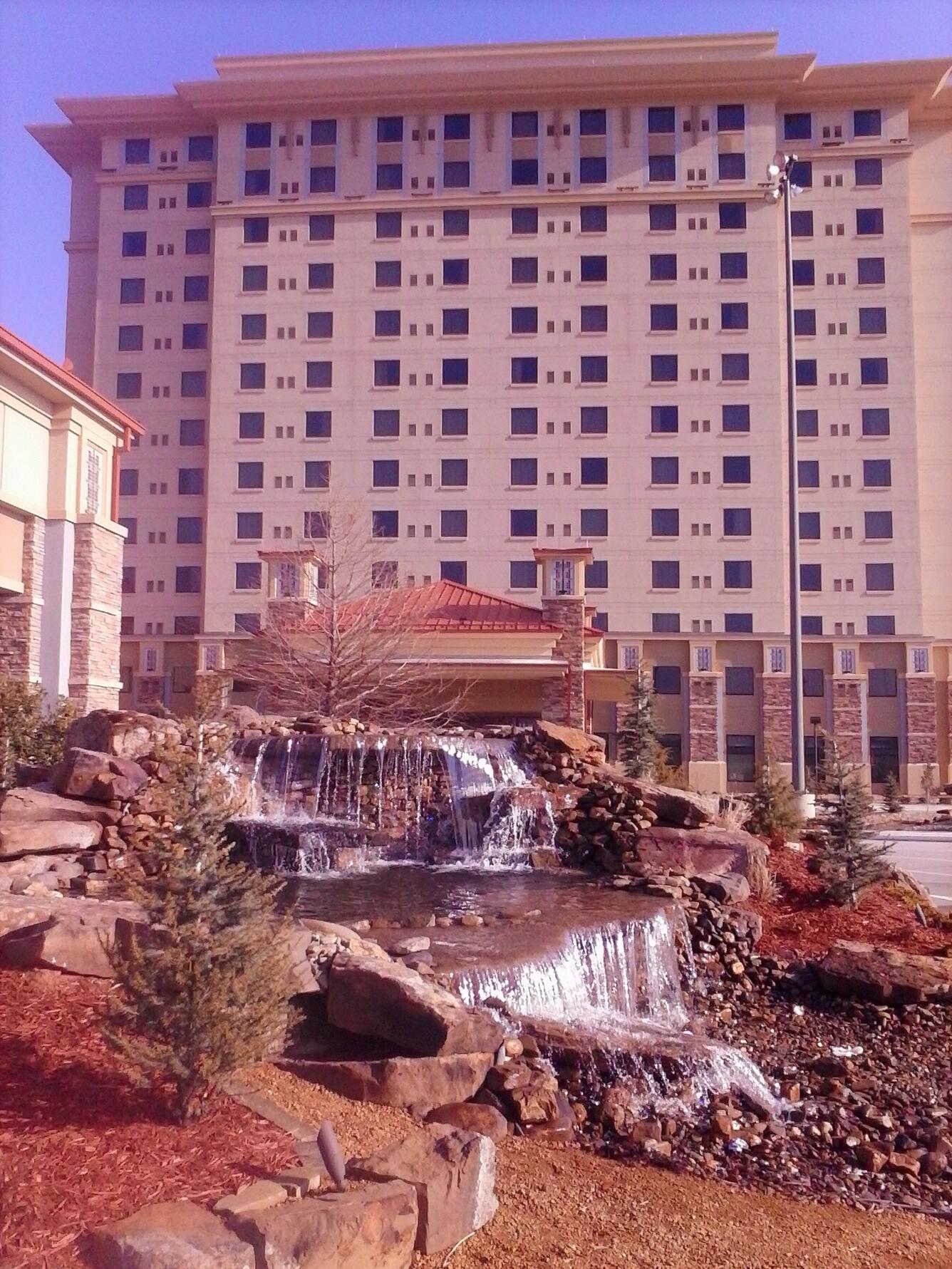 Fountain at the Citizen Potawatomi Nation Grand Casino in Shawnee, Oklahoma. Photograph by Carol Becker, U.S. Geological Survey.