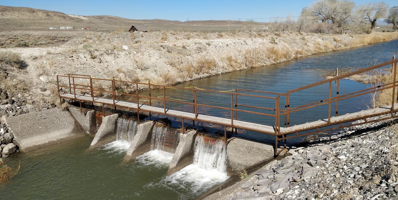 Truckee Canal near Wadsworth, Nevada