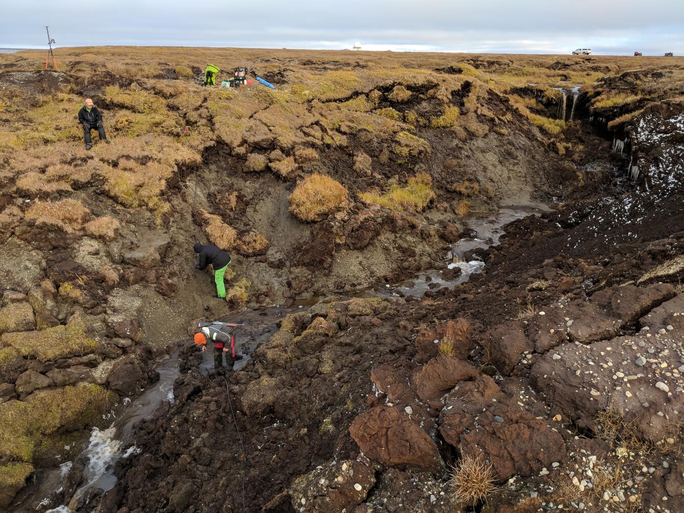 September collection of 22 electrical resistivity tomography (ERT) transects