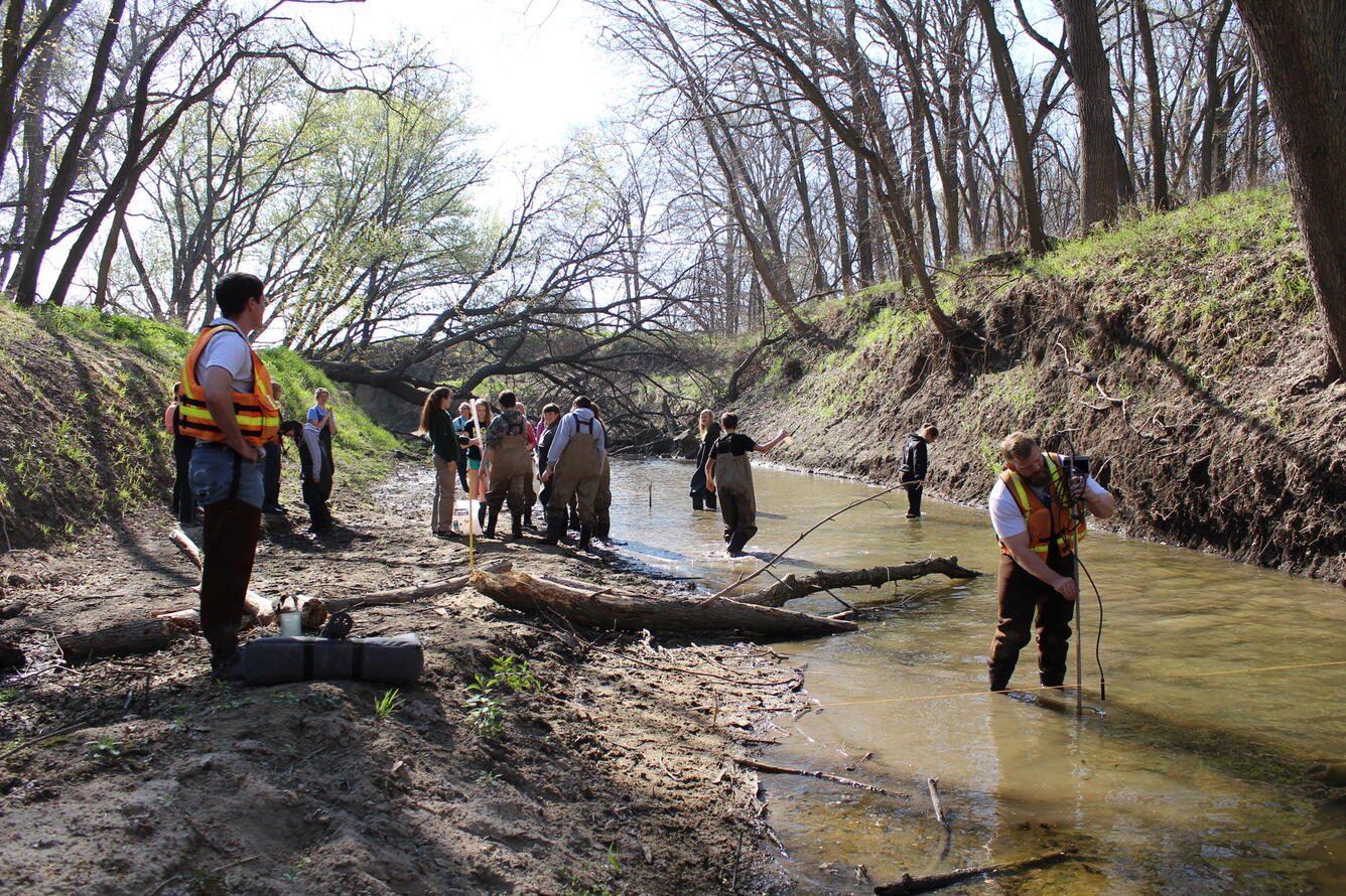 Educational outreach at Cub Creek, Nebr.