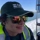 Jen in the field during a Delta mapping event.