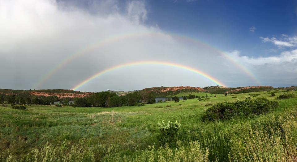 Rainbow over Lory State Park