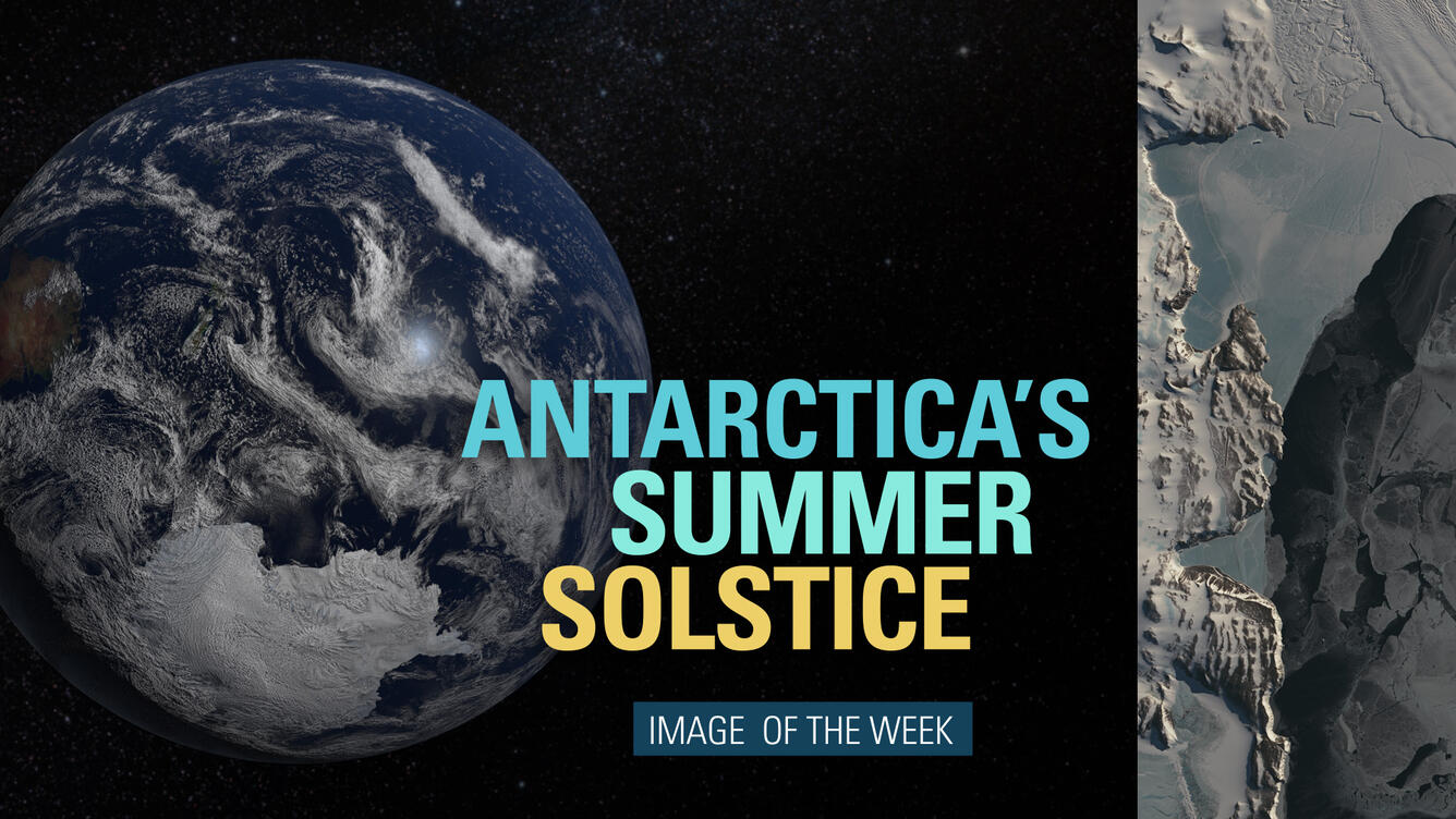Thumbnail for Image of the Week - Antarctica's Summer Solstice