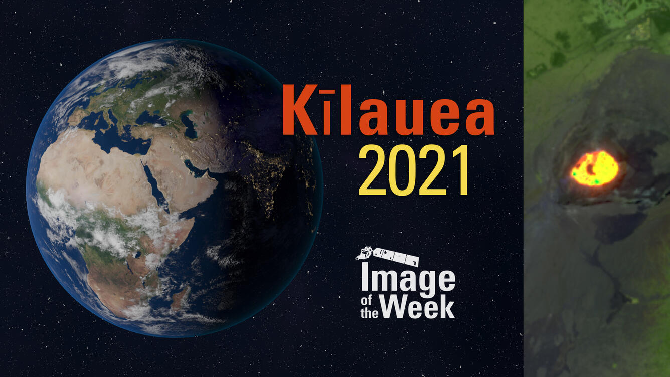 color thumbnail for Image of the Week - Kilauea 2021