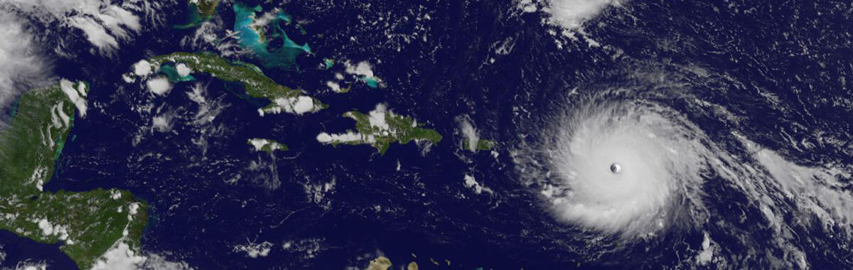 Hurricane Irma satellite image