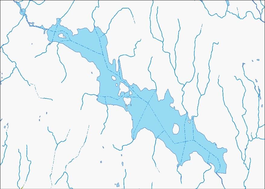 Islands overlapping waterbodies