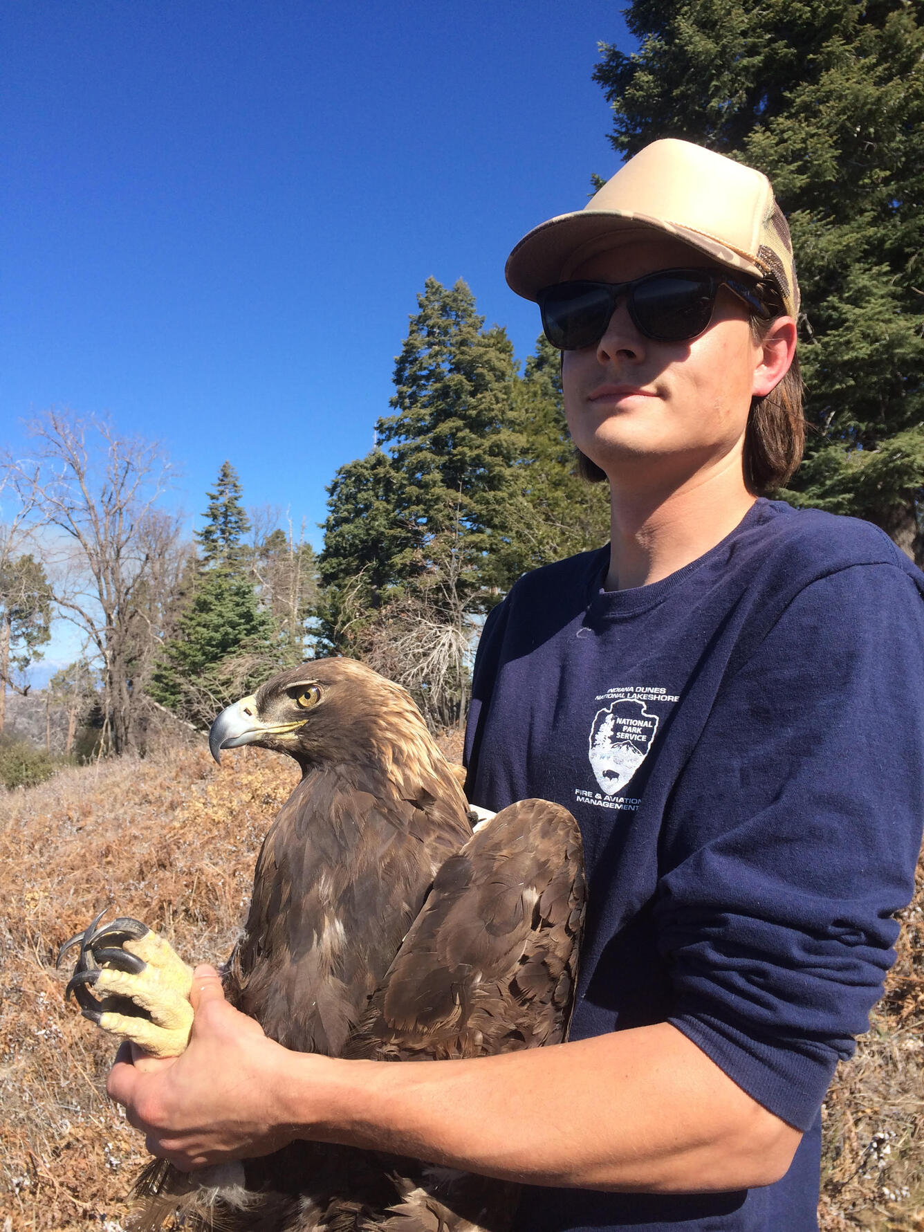 A photo of WERC biological science technician James Molden.