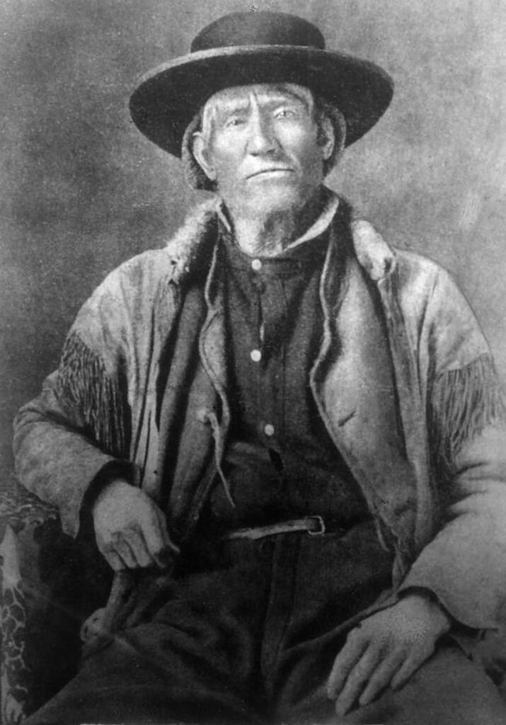 Undated portrait of Jim Bridger (1804-1881)